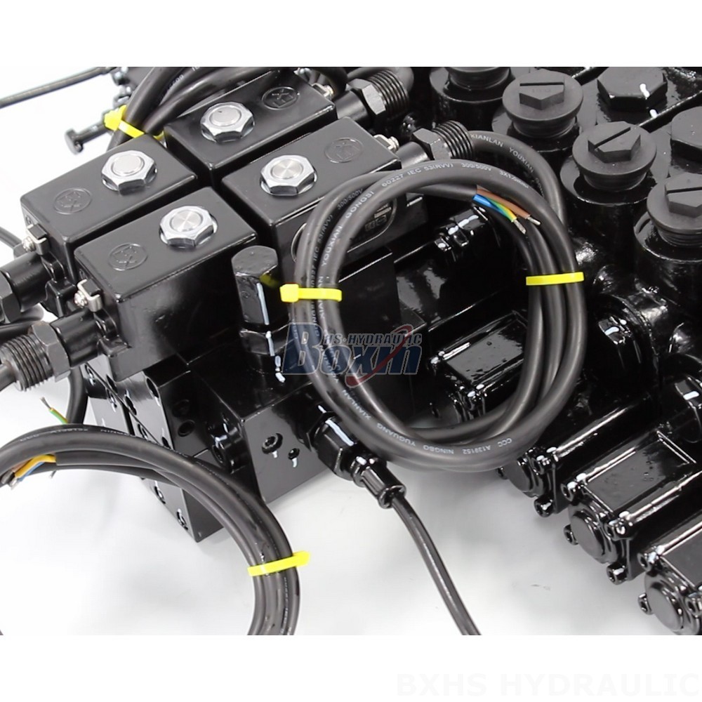 Durable Manual & Electro-hydraulic DCV150-10-NPT Spool Valve Solutions detail image